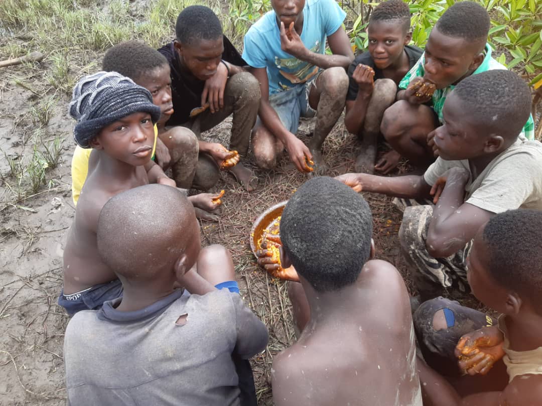 Children Studying Together